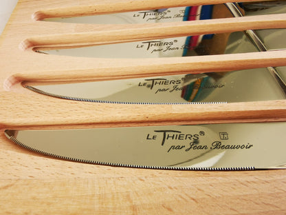 Coffret de 6 couteaux à steak Luxe THIERS Made in France - ALLWENEEDIS