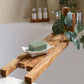 Étagère de baignoire / pont DESIGN 75 cm en bois d'olivier - ALLWENEEDIS