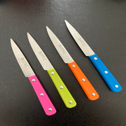 Lot de 4 couteaux d'office la Fourmi couleurs - ALLWENEEDIS