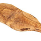Planche de service RUSTIQUE avec poignée, longueur : environ 35 - 39 cm, bois d'olivier - ALLWENEEDIS