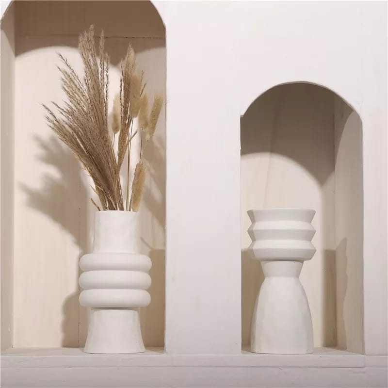 Vase en céramique créatif nordique/ Nordic creative ceramic vase - ALLWENEEDIS